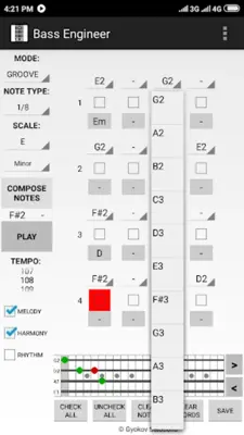 Bass Engineer Lite android App screenshot 4